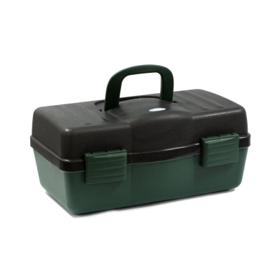 Ящик Nautilus 136 Tackle Box 4-tray Green-Grey