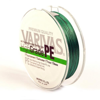 Шнур Varivas High Grade PE 150m # 2.0 Green