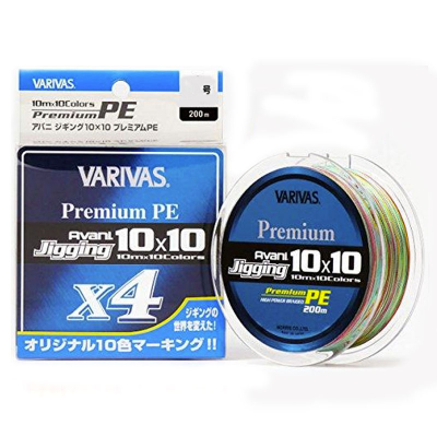 Шнур Varivas Avani Jigging 10x10 Premium x4 200m #1.2 new