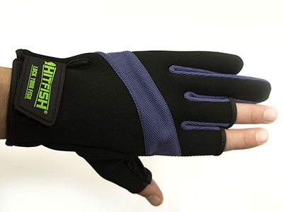 Перчатки HitFish Glove-03 р. ХL ( фиолетовые)