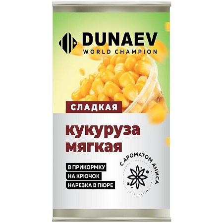 Насадка Дунаев Мягкая Кукуруза анис металлобанка 400 мл