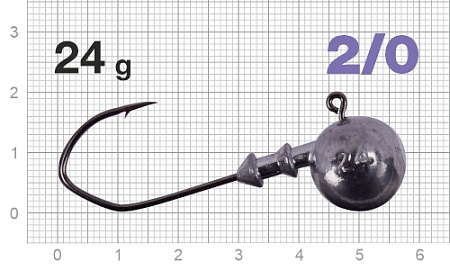 Джигер Nautilus Claw NC-1021 hook №2/0 24гр