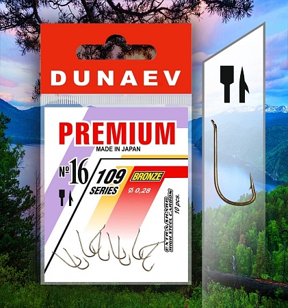Крючок Dunaev Premium 109 #18