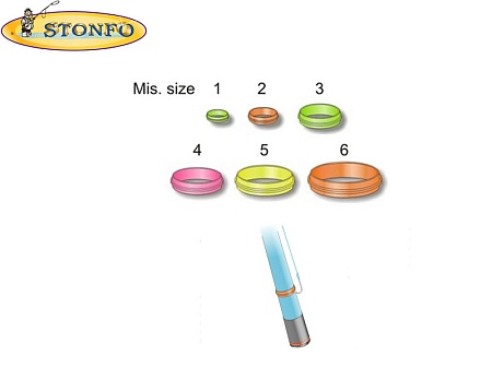 Набор силиконовых колец STONFO   277 средние