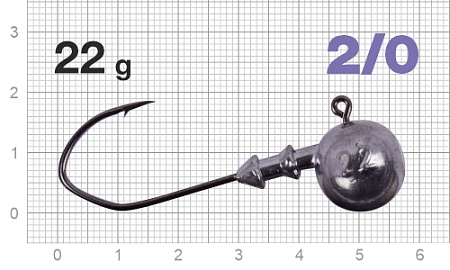 Джигер Nautilus Claw NC-1021 hook №2/0 22гр