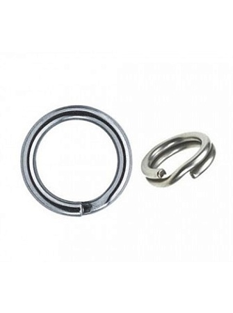  Заводное кольцо Nautilus Split ring  6 mm тест 12 кг