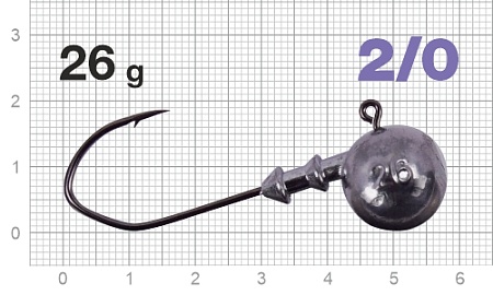 Джигер Nautilus Claw NC-1021 hook №2/0 26гр